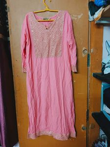 Beautiful Pink Kurtha 💗