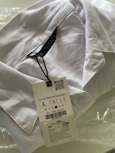 Zara White poplin shirt