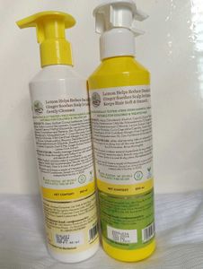 Mamaearth Lemon Anti Dandruff Shampoo  Conditioner