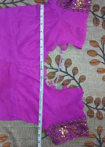 Pink Sequin Blouse