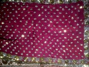 Onion Colour Saree For Wedding