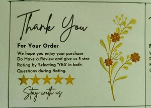 27+9(FREE) Shipping Thankyou Labels