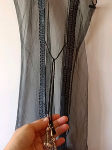 Shrug Net Lace Work Free Size