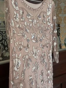 Nude Sequence Dress