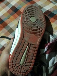 Mens Nike Air Jorden Red Black Sneakers Orignal