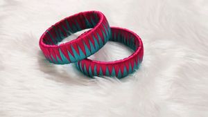 2color Mix Bangles - Set of 2