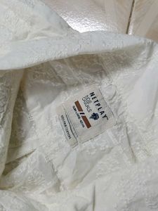 White Patterned Shirt