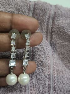 Elegant Pearl Drop Earrings