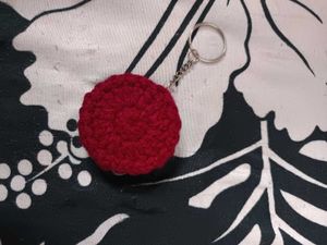 Crochet Oreo Keychain 😍