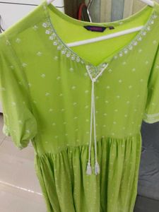 Lime Green Dress