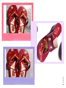 Floral Print Slippers