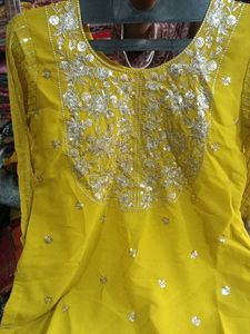 Elegant Yellow Kurta Set