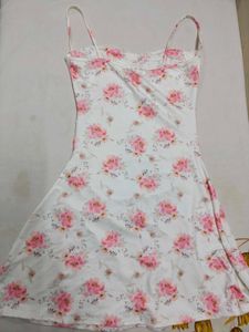 Floral Slip Dress (XS)