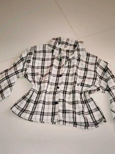 Black And White Combo Tops