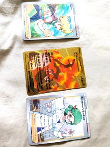 2 Pokemon Cards + 1 Golden Card Combo