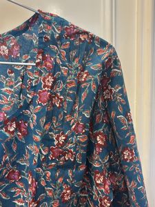 Floral Print Kurta