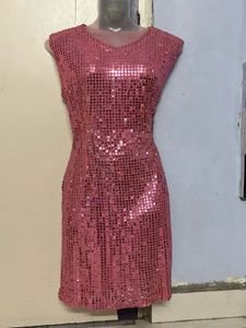 Pintrest Sparkly Pink Party Dress