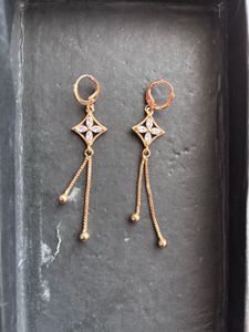 Gold Dangle Earrings