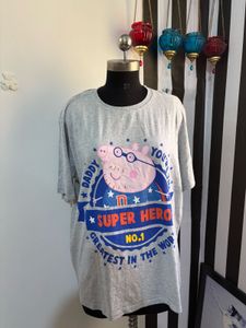 Unisex Peppa Pig Print T-Shirt