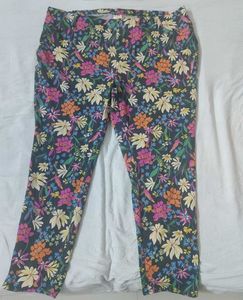 Floral Print Pants