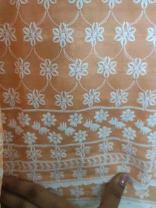 Peach Embroidered Tunic
