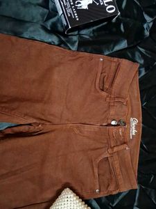 Candies Brown Skinny Jeans - Size 7