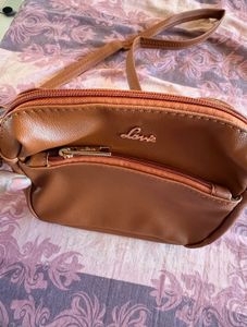 Lavie Brown Crossbody Bag