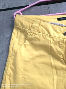 Yellow Shorts Women