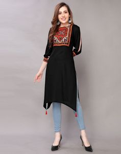 Elegant Black Kurta
