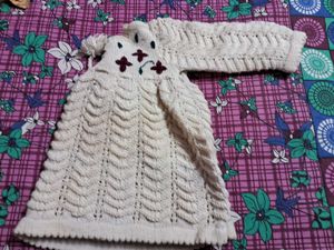 Cute Knitted Baby Dress
