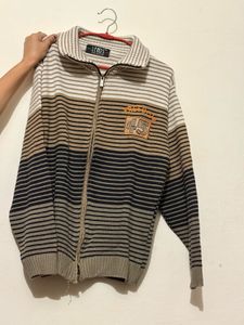 Striped Knit jacket/cardigan