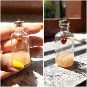 Wishing Bottle Keychain