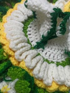 Handmade crochet kahna Ji dress