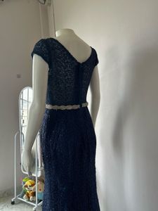 Blue Sparkling Gown