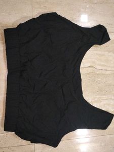 Black Off-Shoulder Top