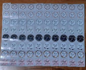 Pack Of 320 Thank You Stickers