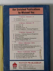 FYBCOM COMMERCE BOOK