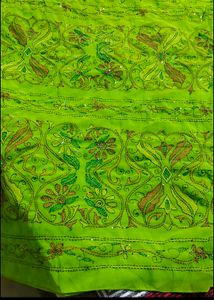 Kantha Work Saree