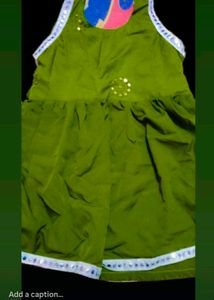 Trendy Green Tunic Top