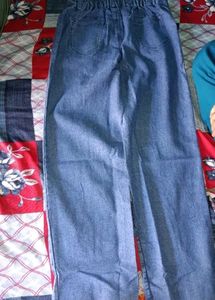 Wide Leg Denim Jeans