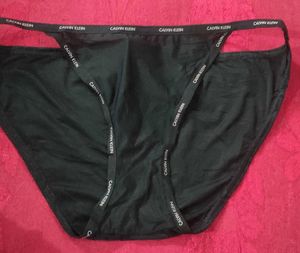 Calvin Klein Black String Bikini