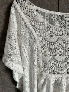 Pimkie White Lace Cover-Up