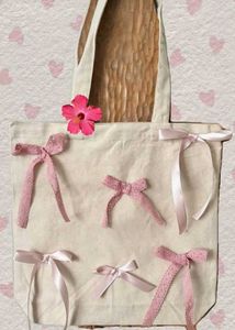Cute Bow Tote Bag