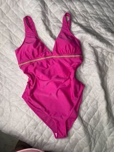 Pink Padded Bodysuit