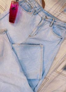 Wide Leg Light Jeans