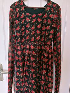 Black And Red Dress (Gown)