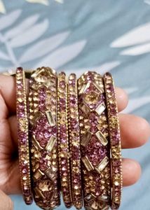 Sparkling Multi colour Bangles