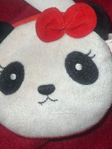 Cute Panda Plush Belt Bag