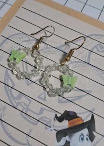 ~ Mint Loops Earrings~