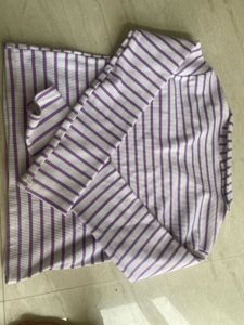 Striped Long Sleeve Top
